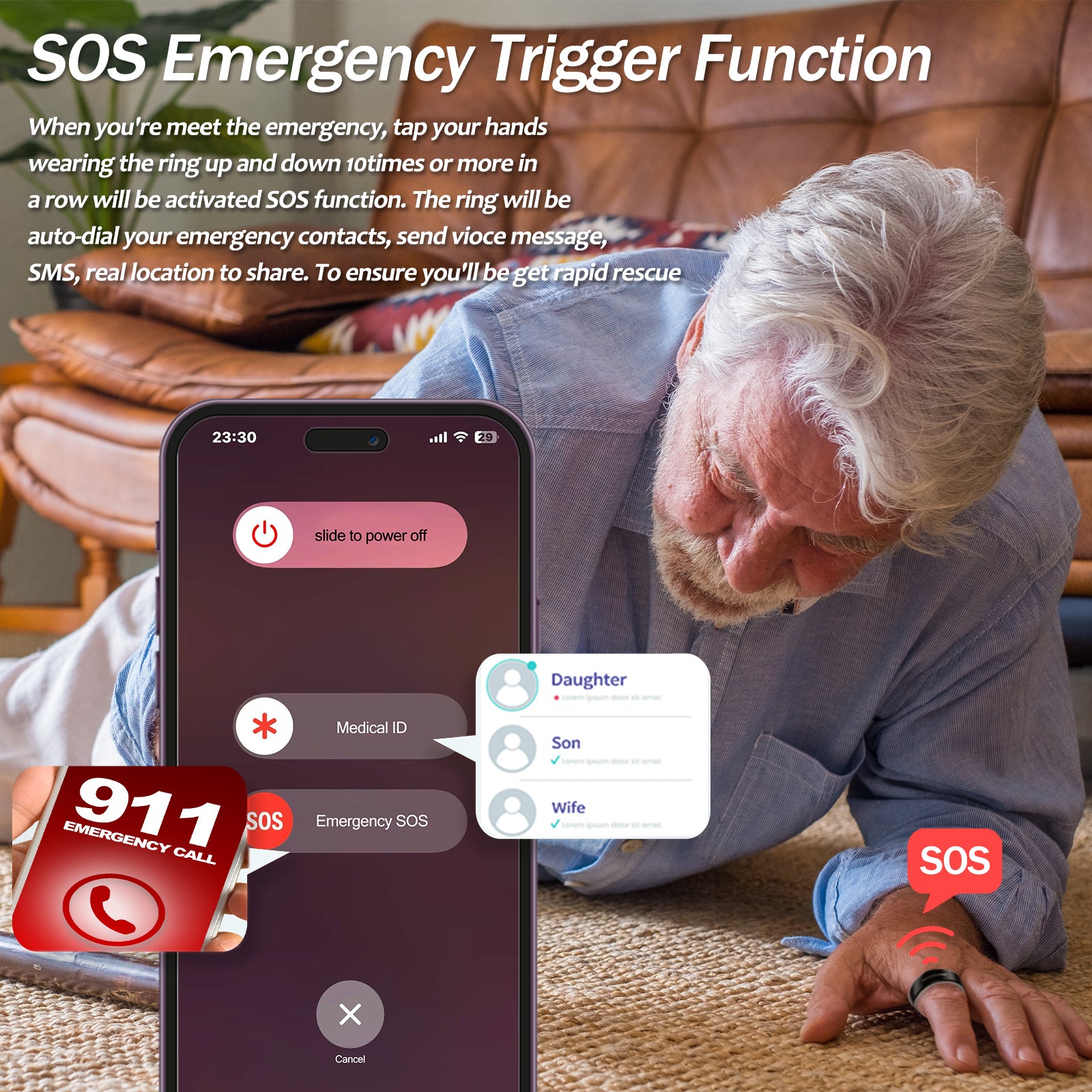 AIZO VENTIX Smart Ring